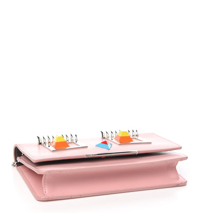 Fendi Vitello Century Hypnoteyes Tube Wallet On Chain Bubblegum 3 of 8