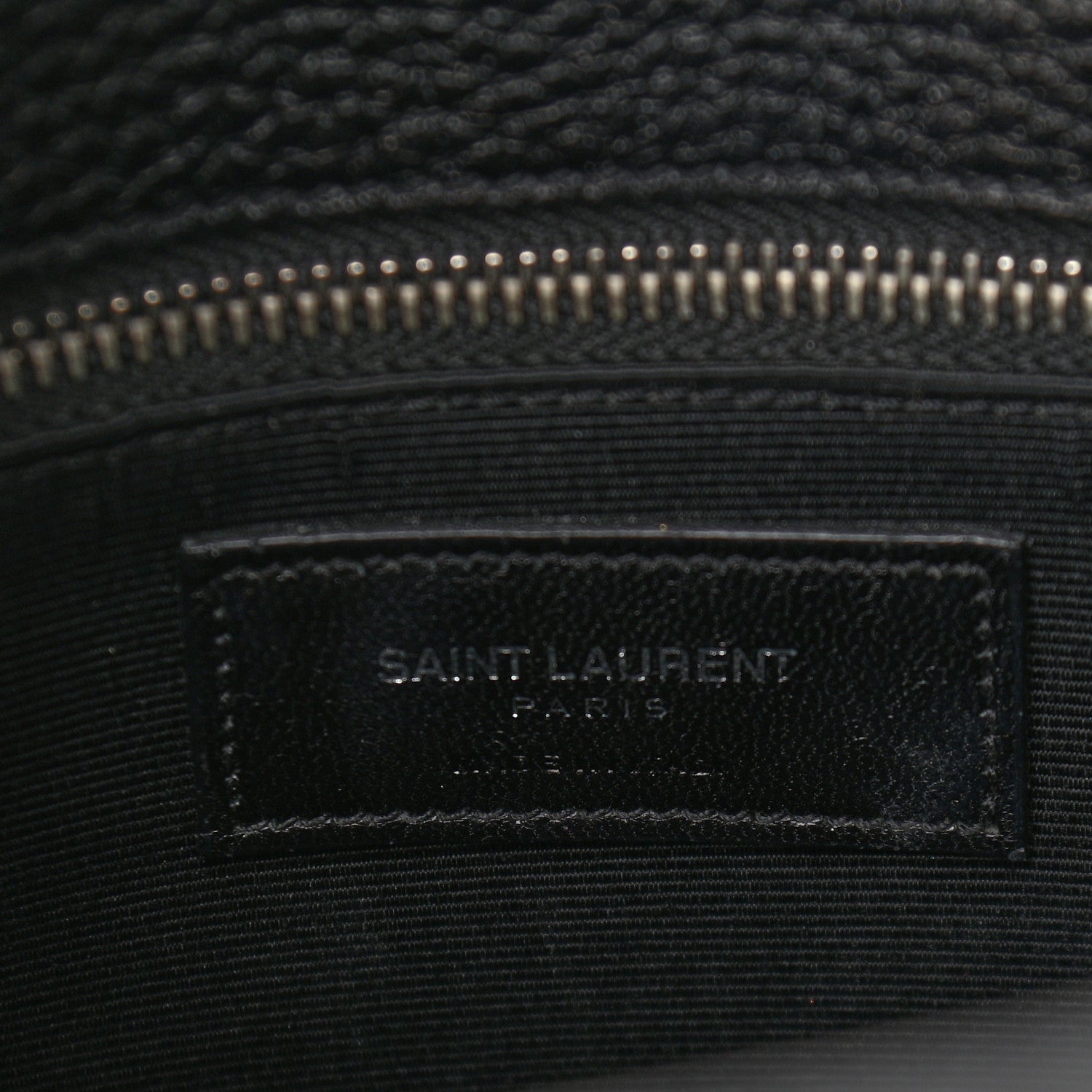 Saint Laurent Grained Calfskin Small Sac De Jour Black 7 of 11