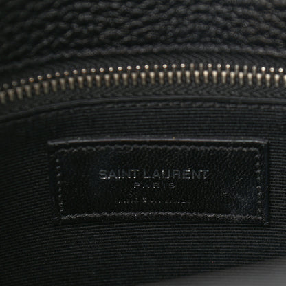 Saint Laurent Grained Calfskin Small Sac De Jour Black 7 of 11