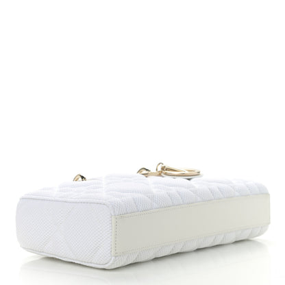 Christian Dior Macrocannage Technical Fabric Lady D-Joy White 4 of 10