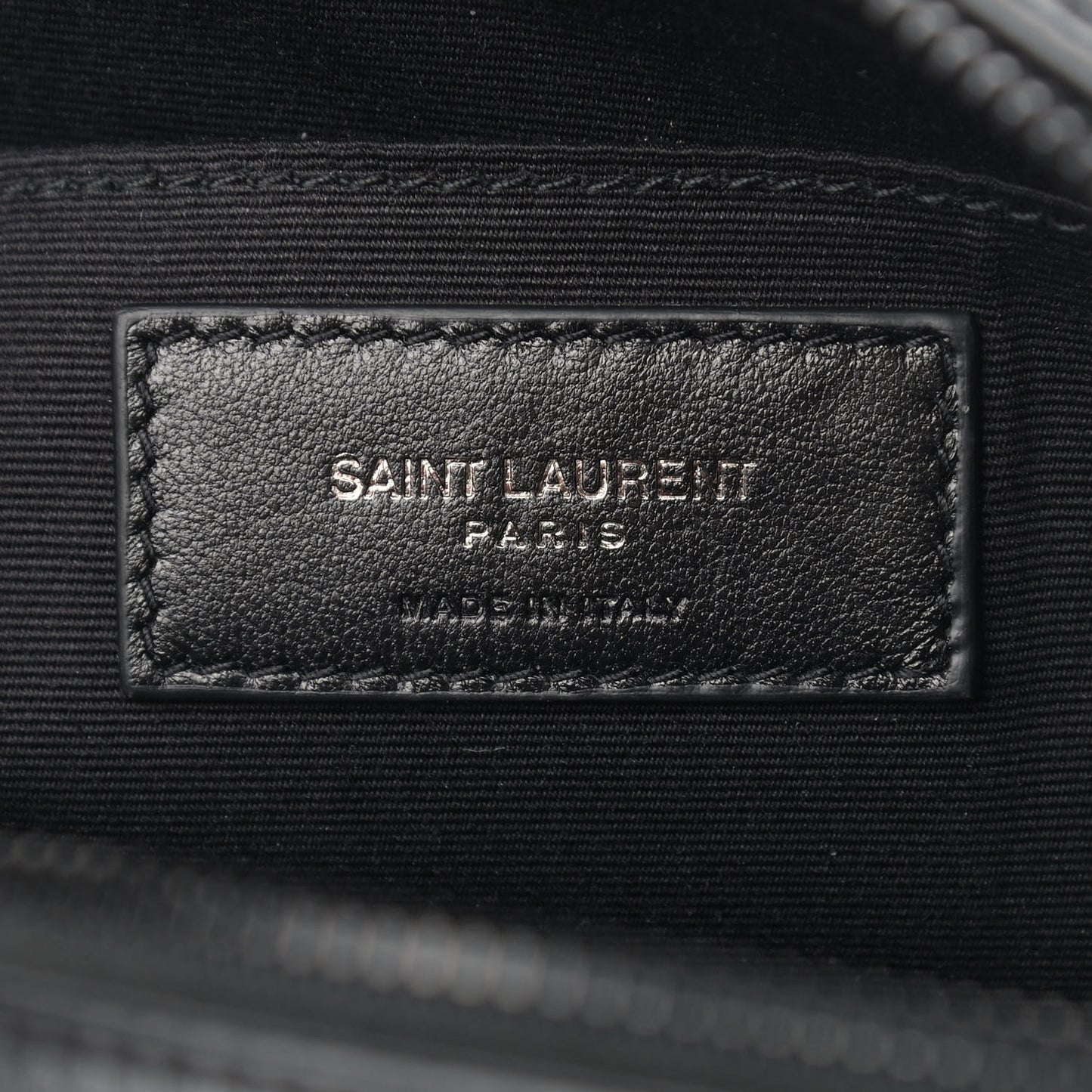 Calfskin Matelasse Monogram Lou Camera Bag Black