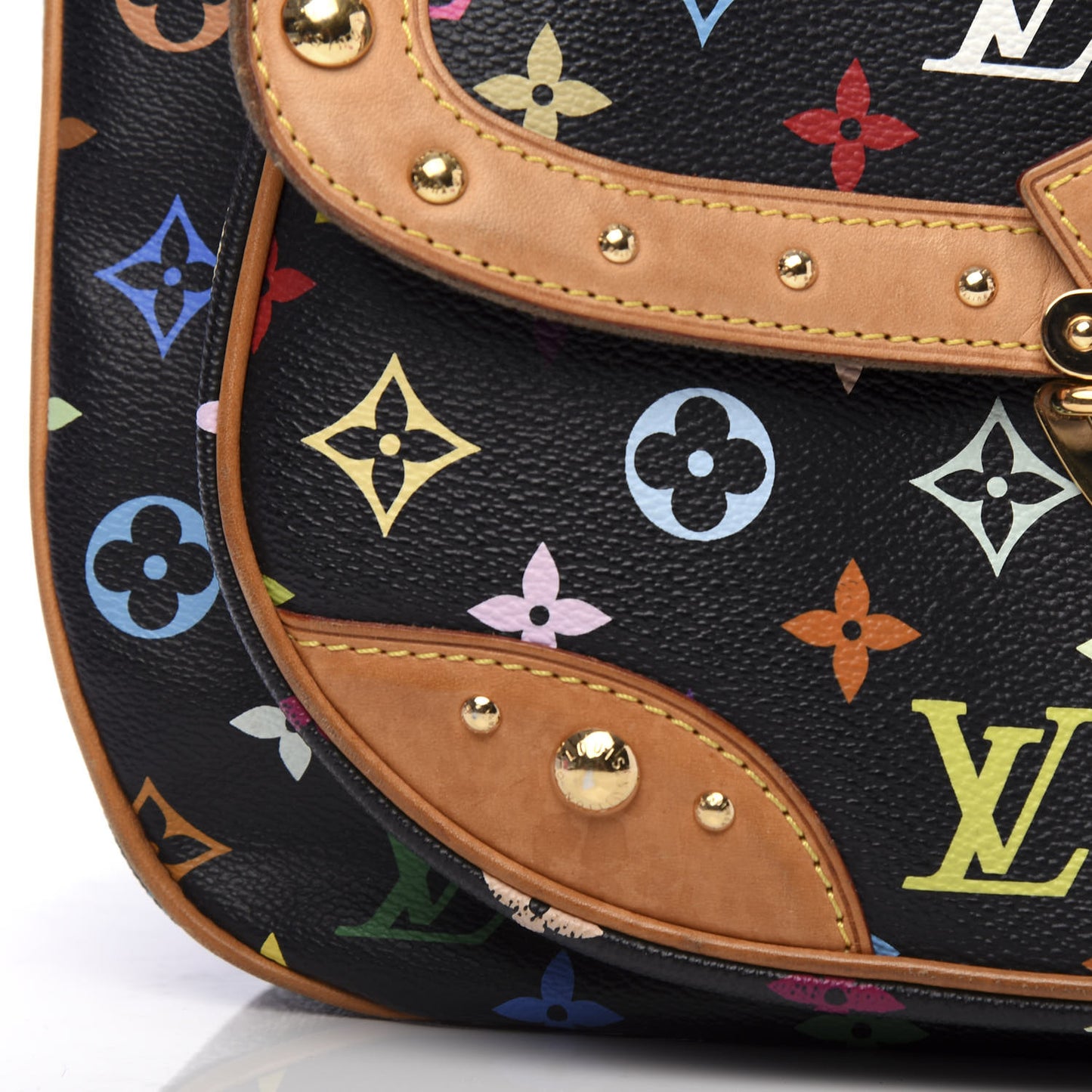 Monogram Multicolor Rita Black