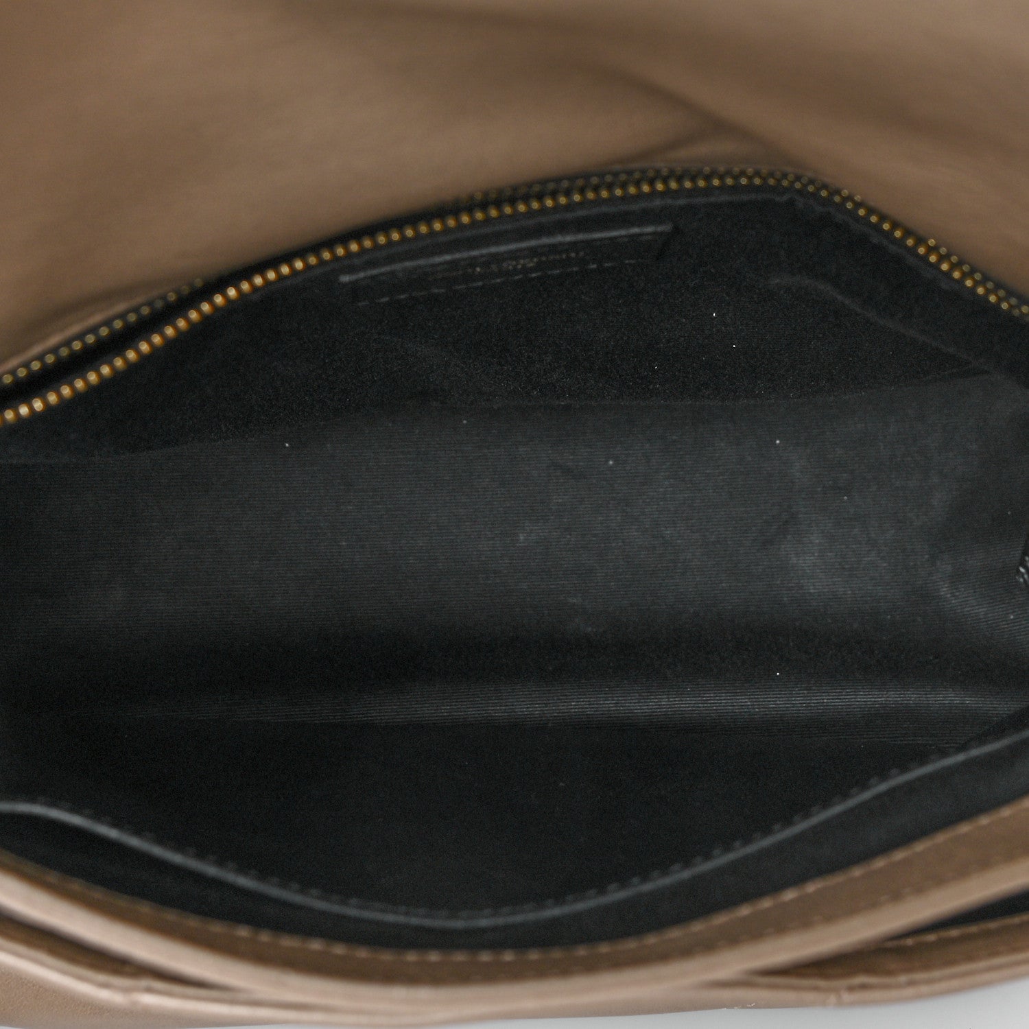 Saint Laurent Lambskin Matelasse Monogram Medium Niki Chain Satchel Dark Beige 4 of 8