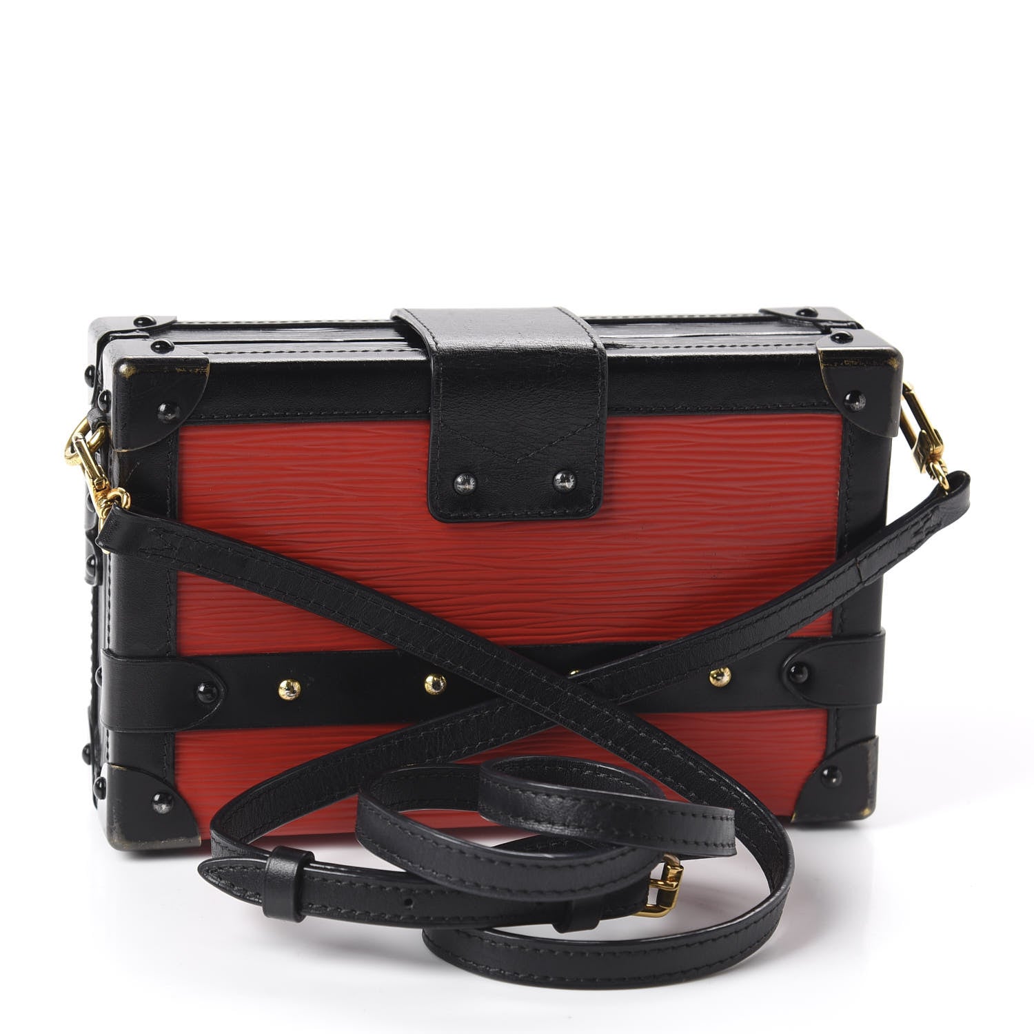 Louis Vuitton Epi Petite Malle Coquelicot 2 of 9