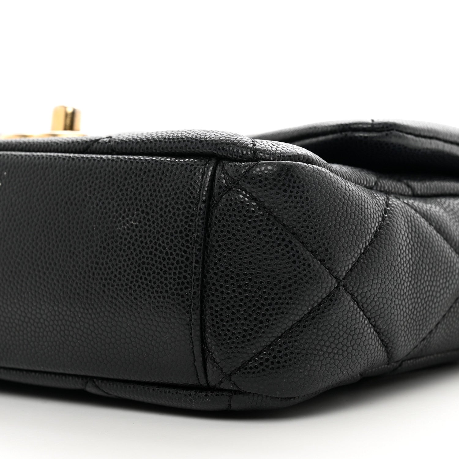 Chanel Caviar Quilted Small Twist Your Buttons Flap Black 10 of 11