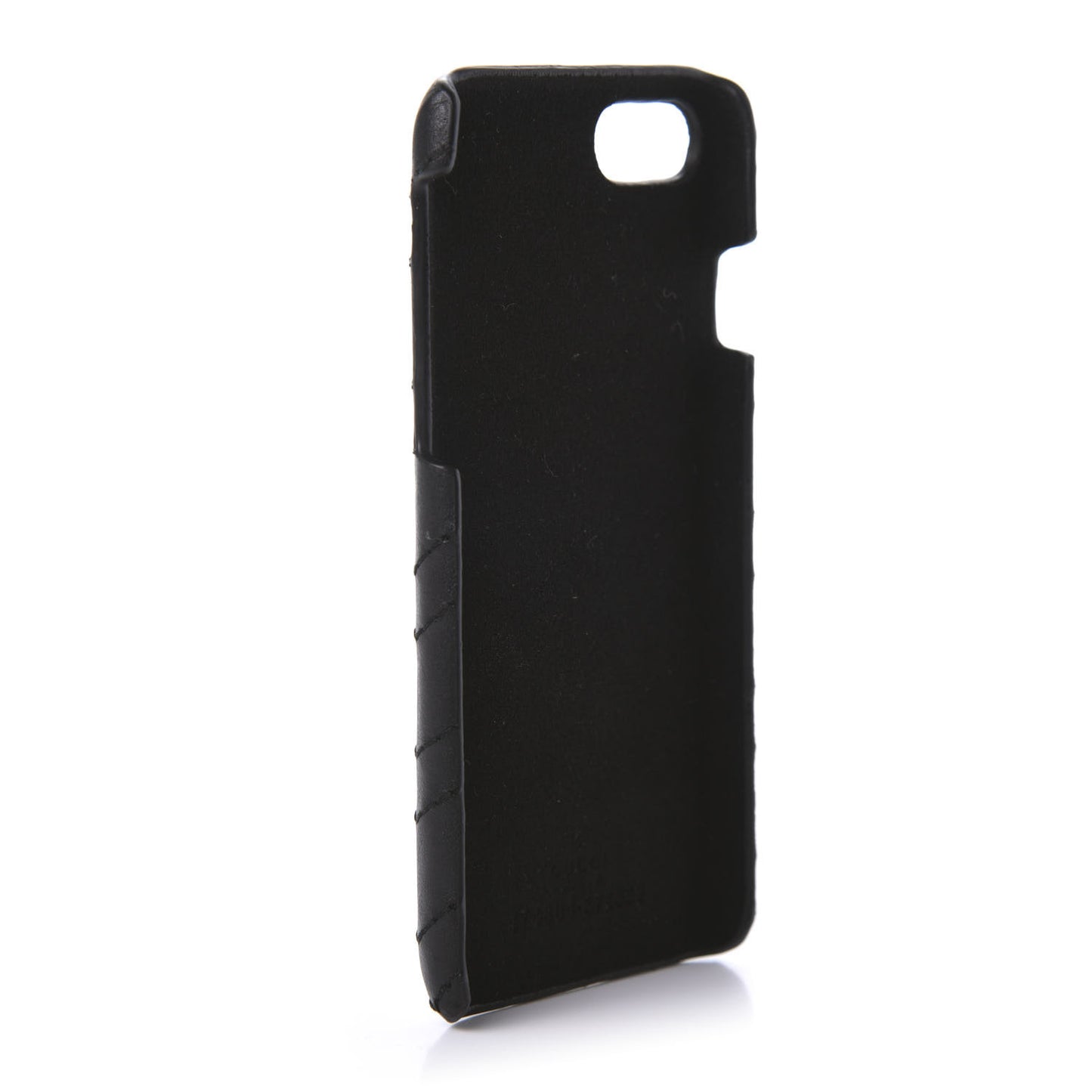 Calfskin Matelasse Animal Studs GG Marmont iPhone 7/8 Case Black