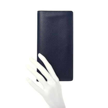 Louis Vuitton Taurillon Brazza Wallet Marine 2 of 8
