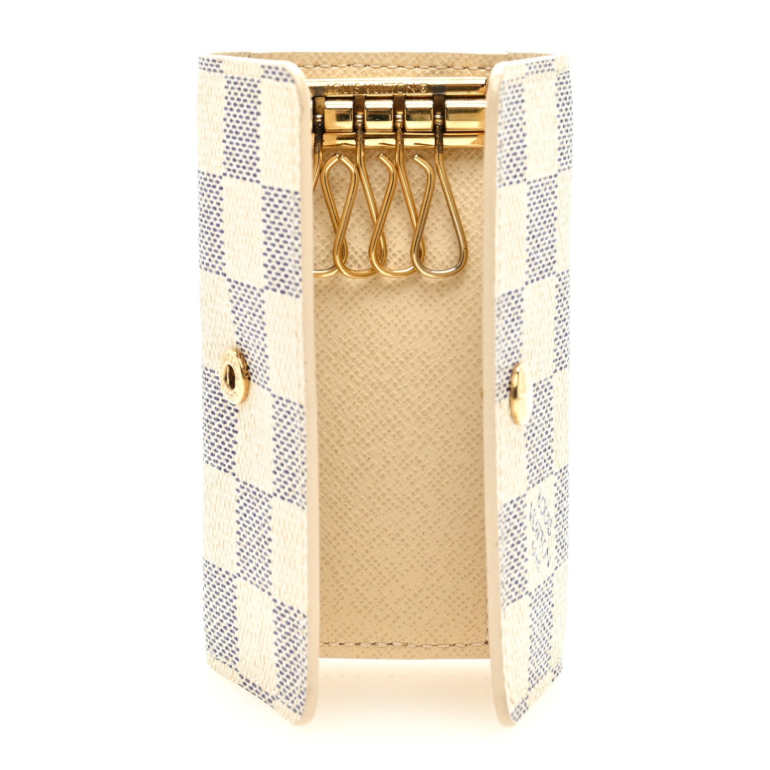 Louis Vuitton Damier Azur Multicles 4 Key Holder 5 of 7