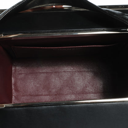 Chanel Lambskin Quilted Box Bag Black 5 of 8