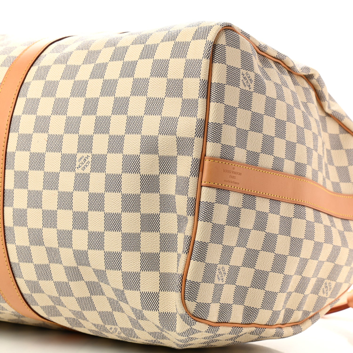 Louis Vuitton Damier Azur Keepall Bandouliere 55 9 of 9
