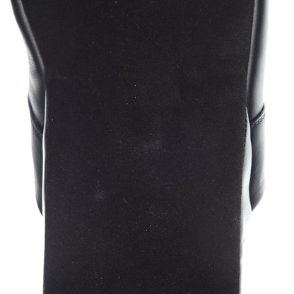 Louis Vuitton X SUPREME Lambskin Mens Hugh Slippers 8 Black 15 of 16
