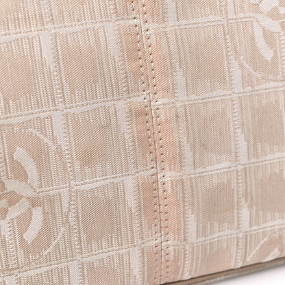 Chanel Nylon Medium Travel Tote Beige 15 of 18