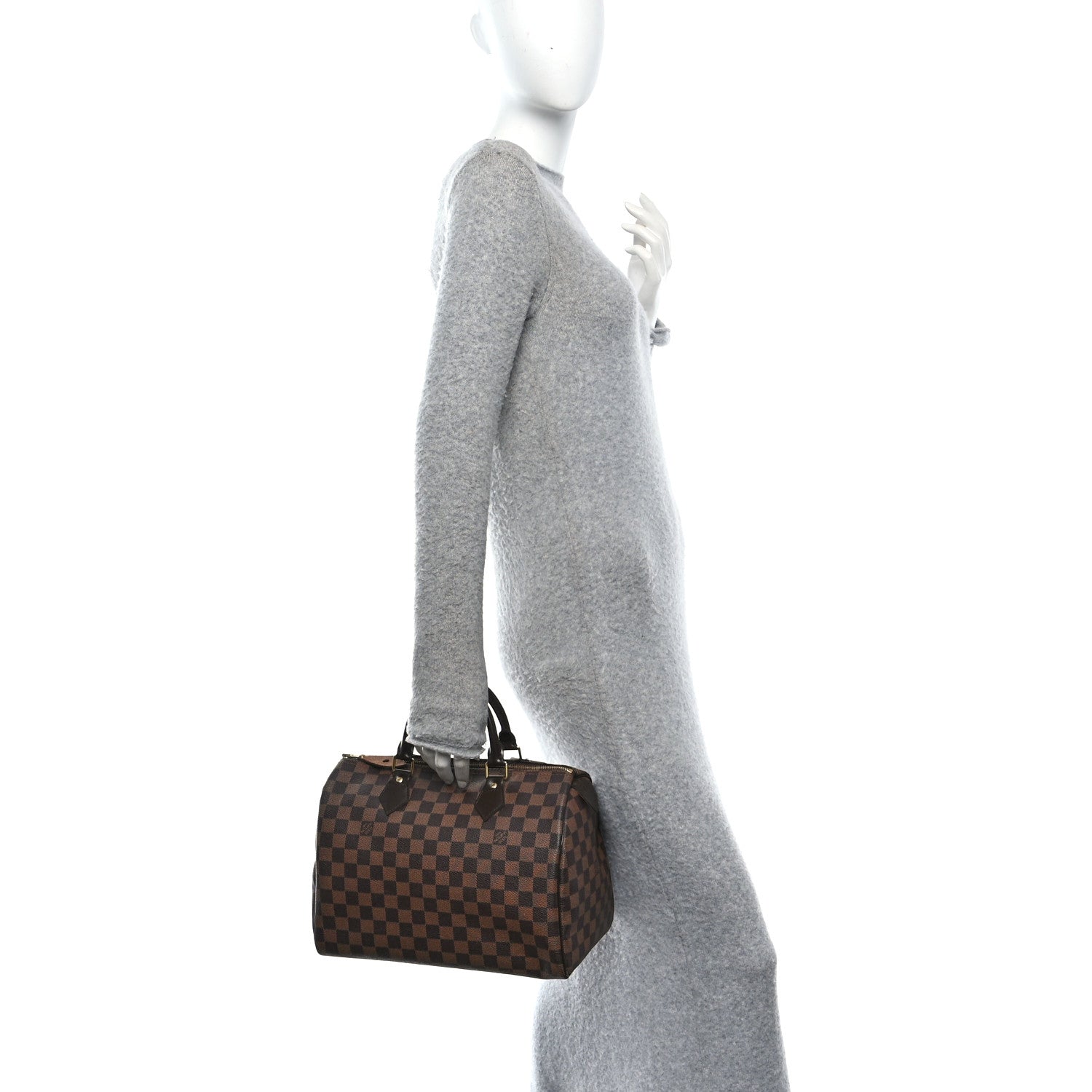 Louis Vuitton Damier Ebene Speedy 30 2 of 12