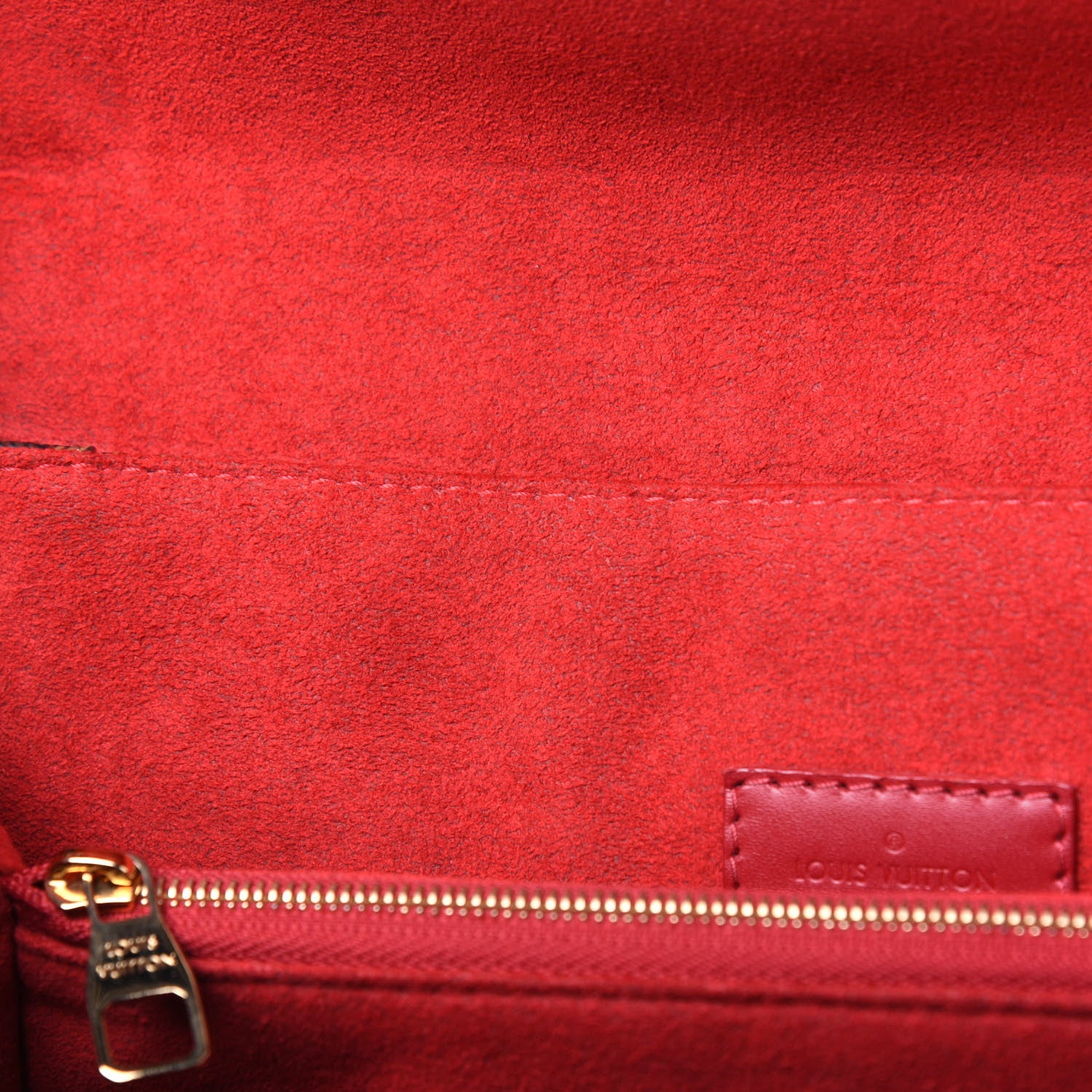 Louis Vuitton Damier Ebene Caissa Clutch Cherry 11 of 17