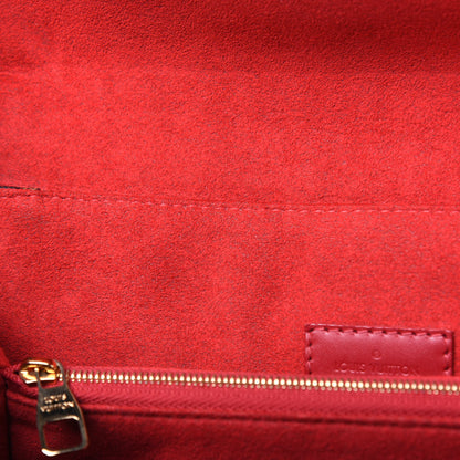 Louis Vuitton Damier Ebene Caissa Clutch Cherry 11 of 17