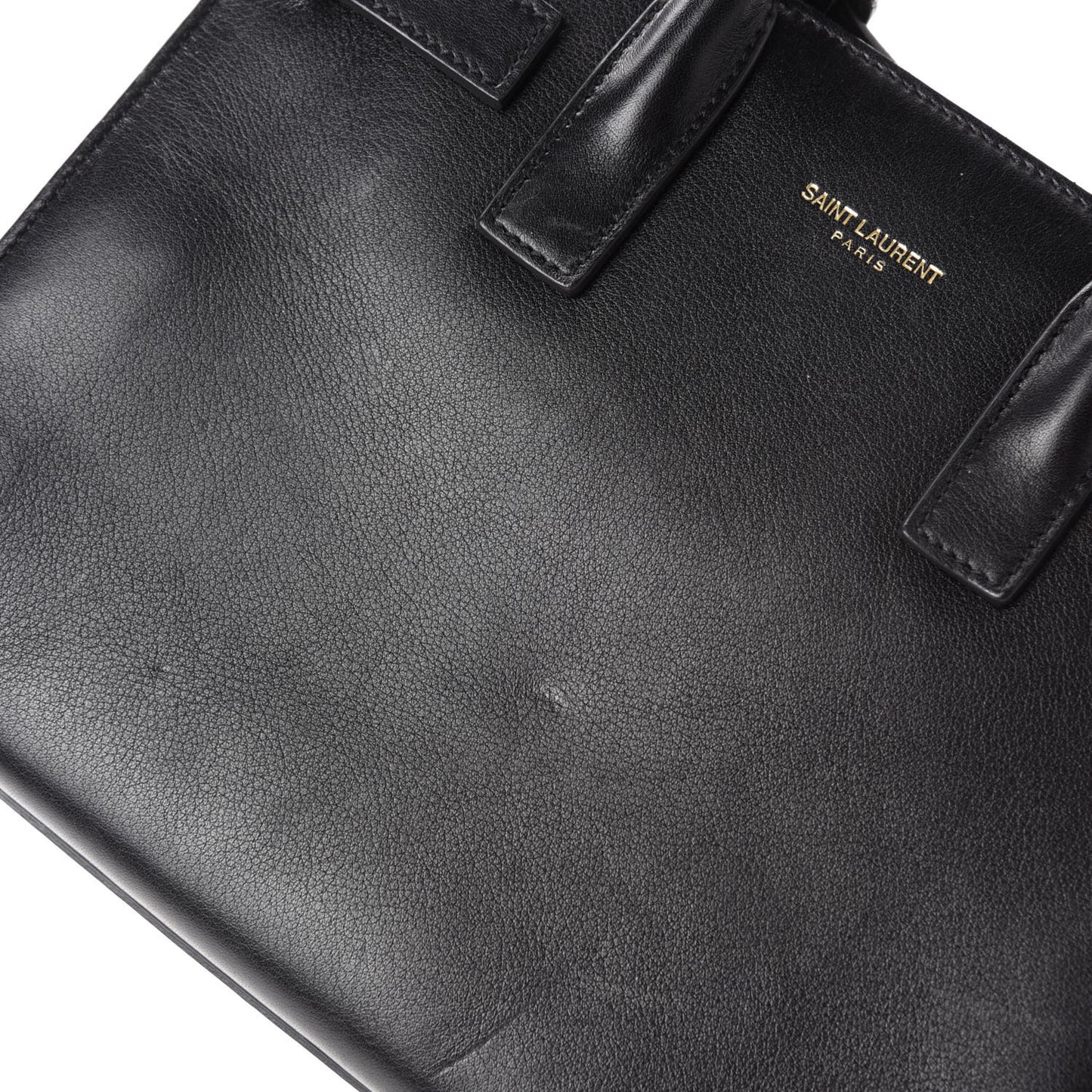 Calfskin Nano Sac De Jour Black