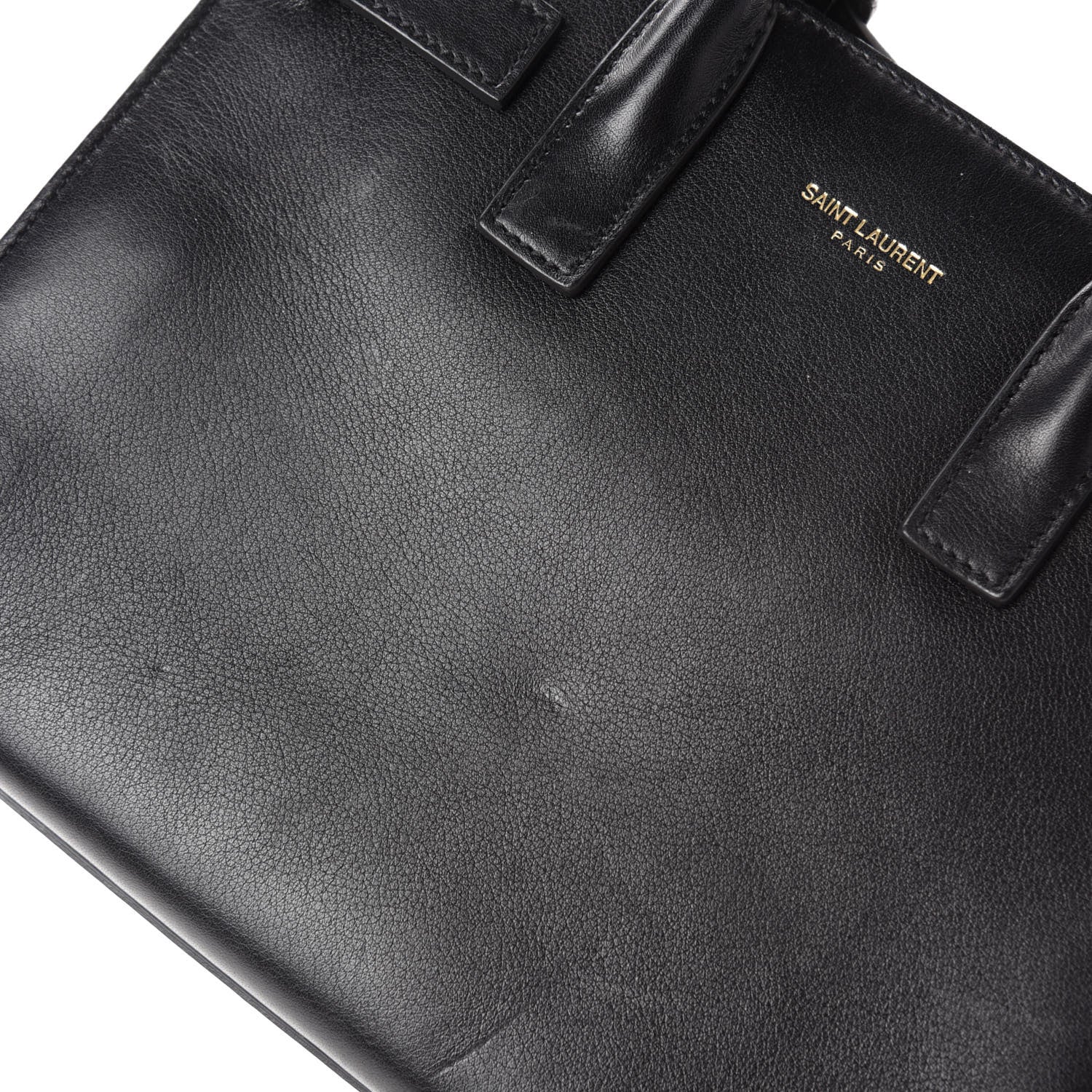 Saint Laurent Calfskin Nano Sac De Jour Black 8 of 11
