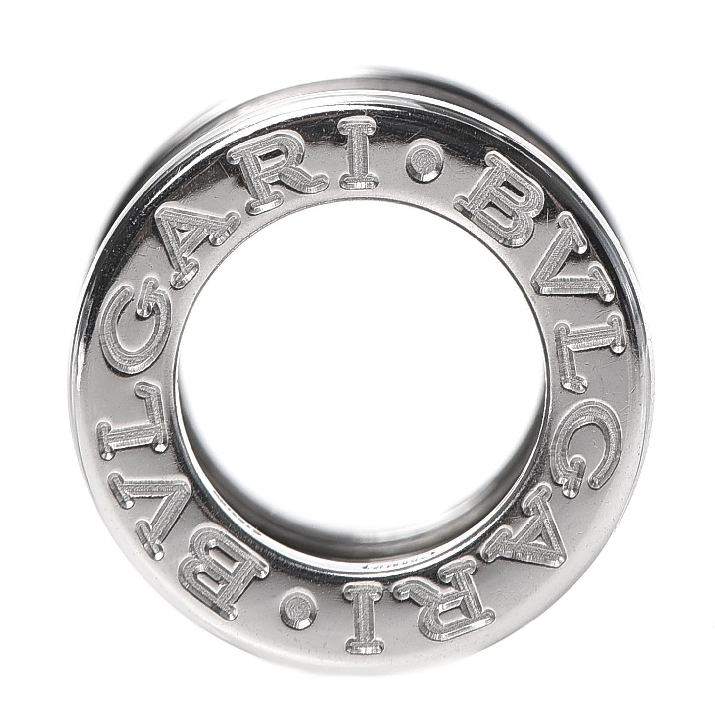 18K White Gold B.Zero1 Pendant