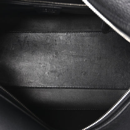 The Row Grained Calfskin East West Bowling Bag Black 5 of 9