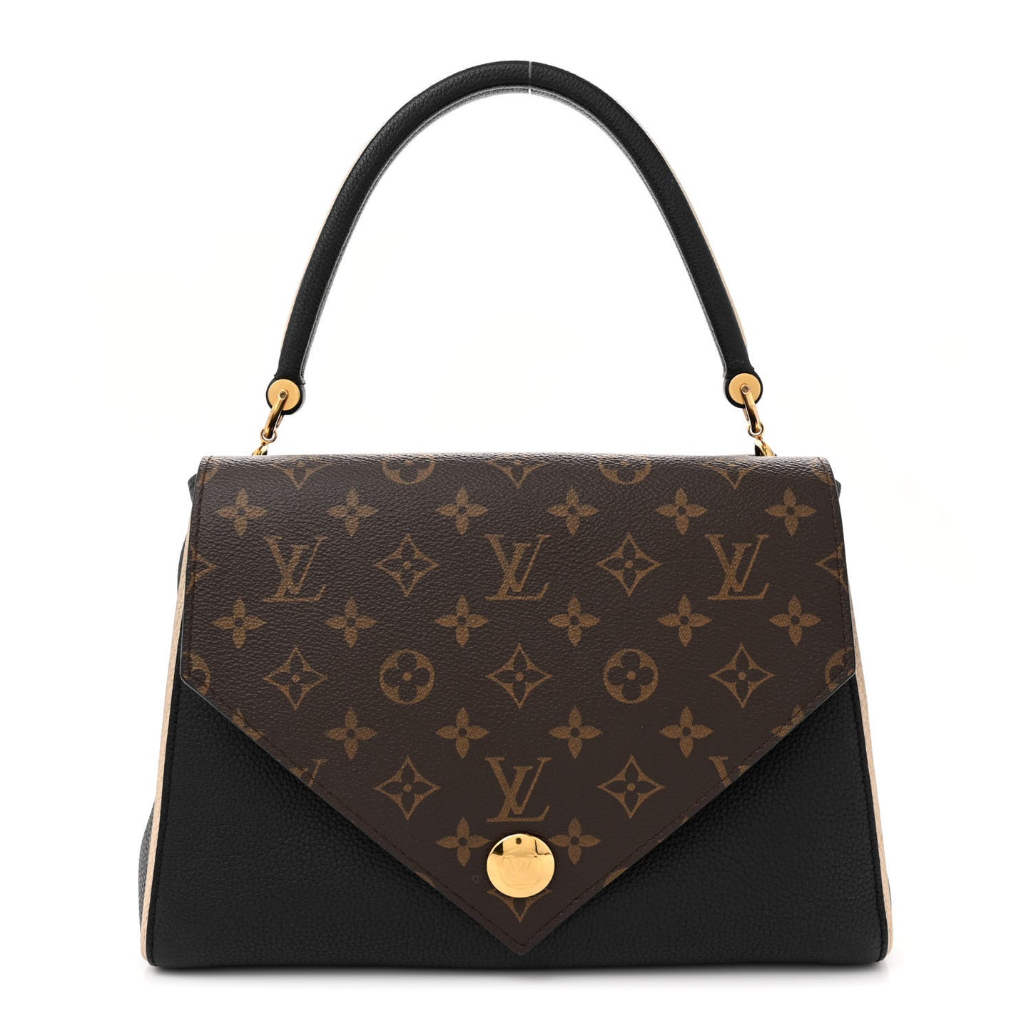 Monogram Double V Black