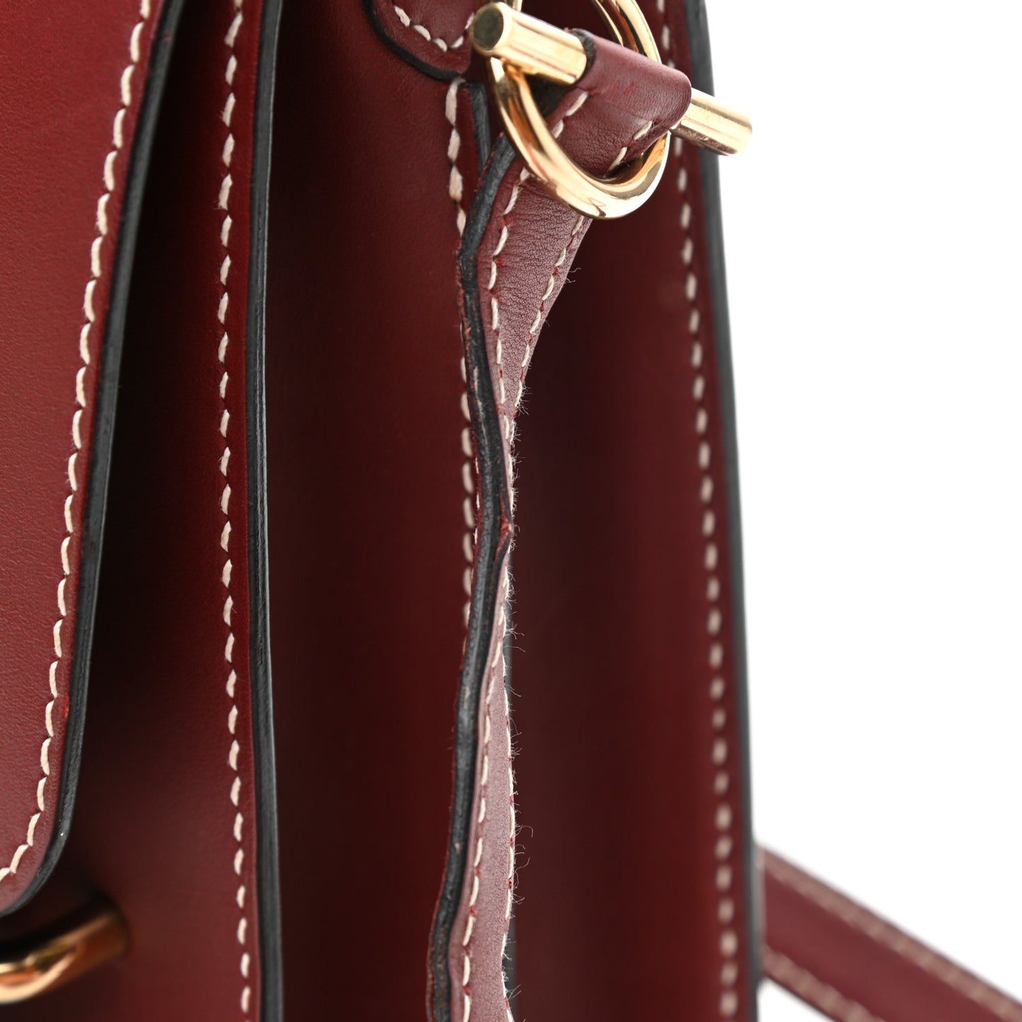 Veau Sombrero Sac Roulis 23 Rouge H