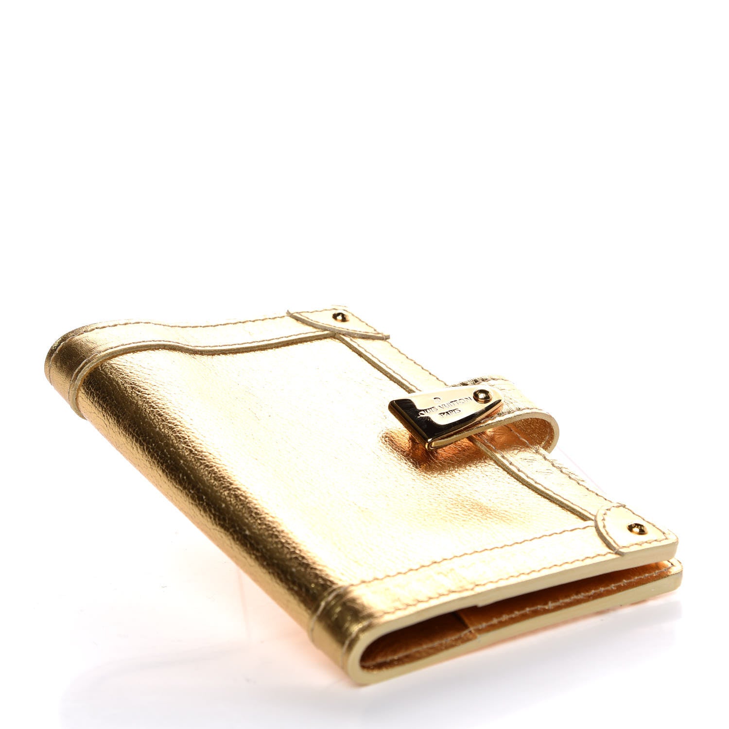 Louis Vuitton Suhali Partenaire PM Agenda Cover Gold 4 of 7