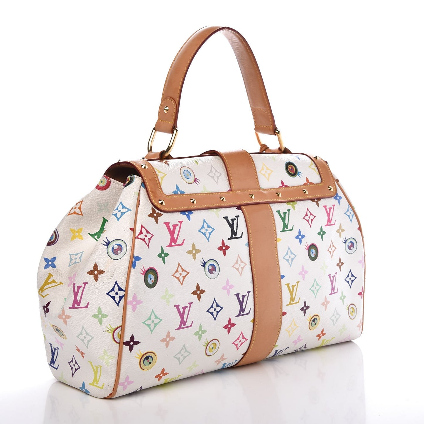 Monogram Multicolor Murakami Eye Love You White