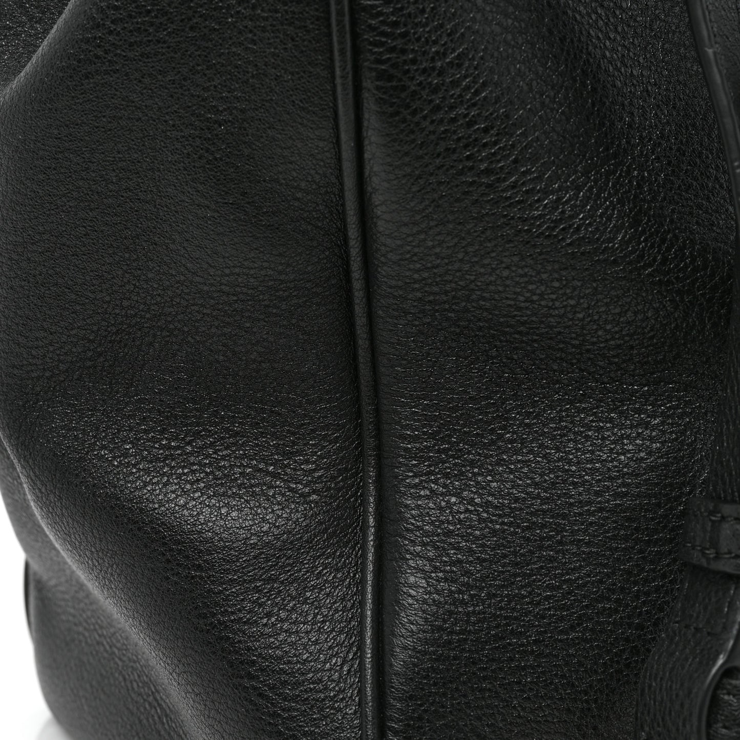Grained Calfskin Empire City Tote Black