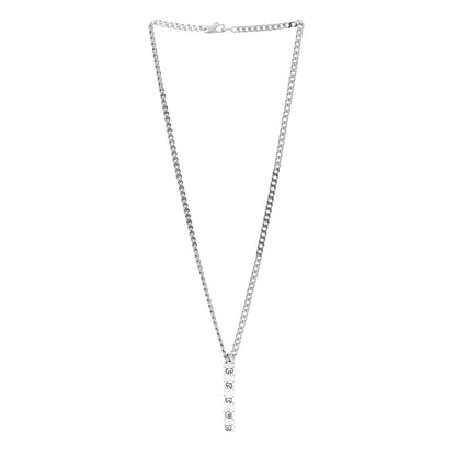 Gucci Sterling Silver Gucci Ghost Bar Pendant Necklace 3 of 5
