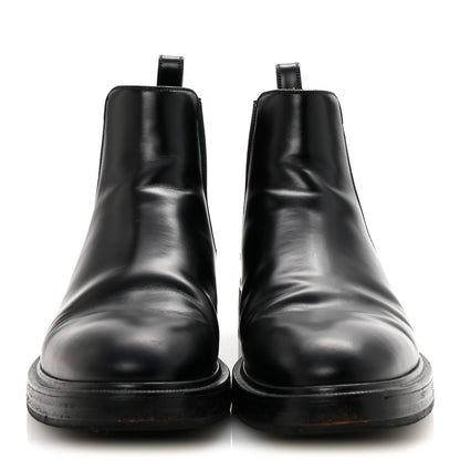Valentino Garavani Calfskin VLTN Mens Chelsea Ankle Boots 43 Black 3 of 9