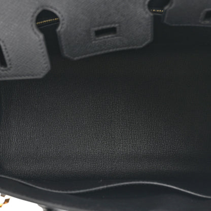 Hermes Epsom Birkin Sellier 25 Black 5 of 11