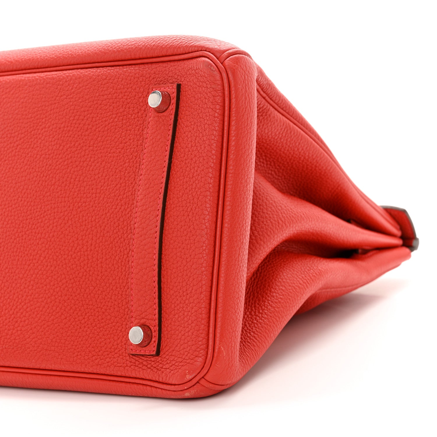 Hermes Togo Birkin 35 Rouge Casaque 8 of 12