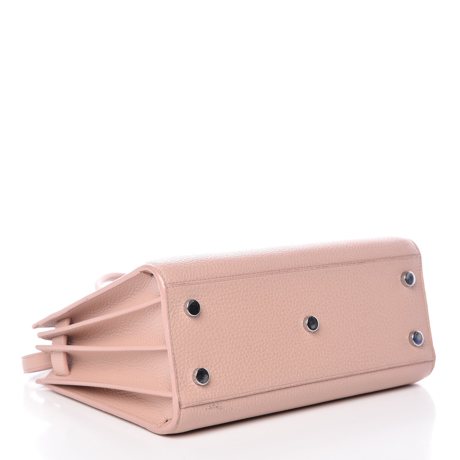 Saint Laurent Grained Calfskin Baby Sac De Jour Antique Rose 4 of 18