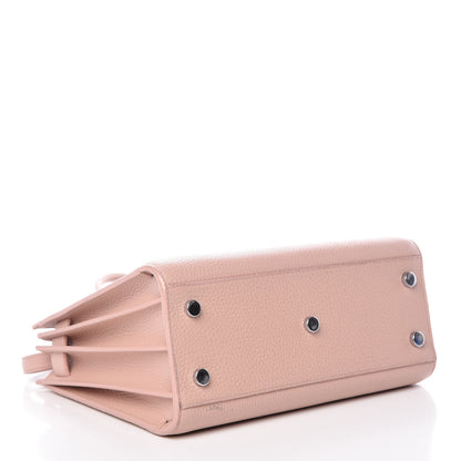 Saint Laurent Grained Calfskin Baby Sac De Jour Antique Rose 4 of 18