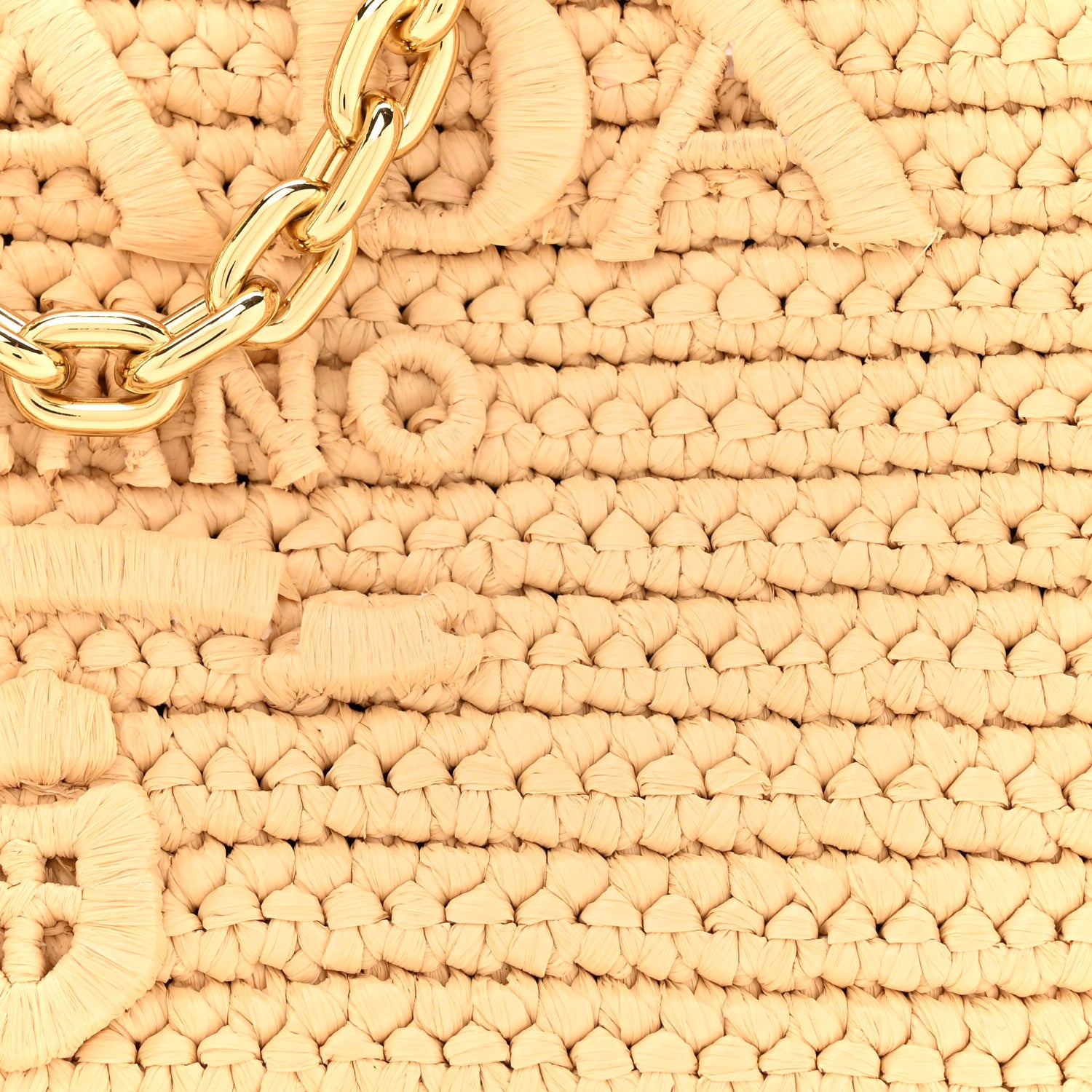 Prada Yarn Raffia Effect Crochet Mini Re-Edition 2000 Shoulder Bag Naturale 7 of 13