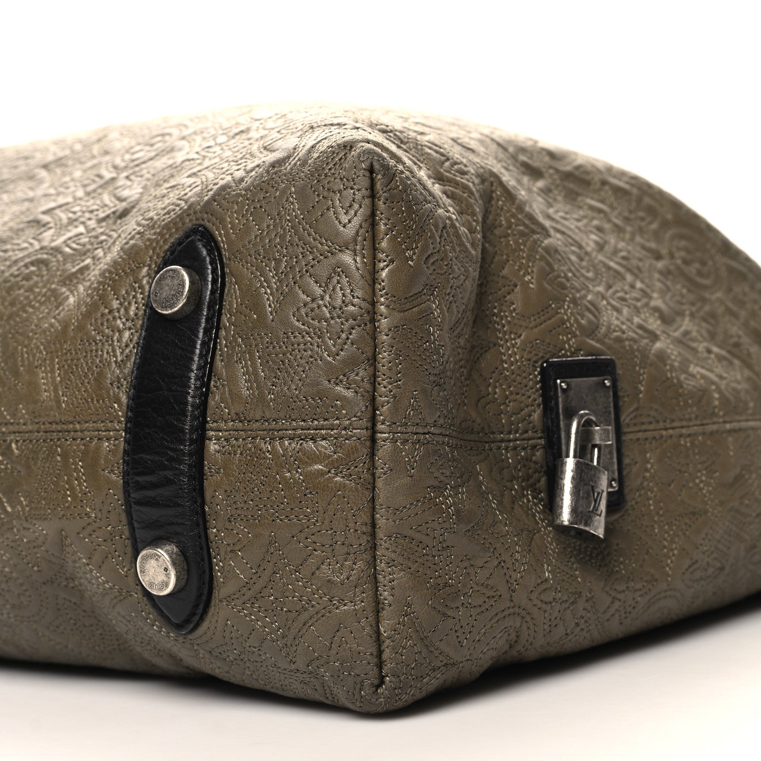 Louis Vuitton Monogram Lambskin Antheia Hobo GM Olive 9 of 9