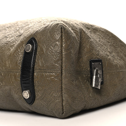 Louis Vuitton Monogram Lambskin Antheia Hobo GM Olive 9 of 9