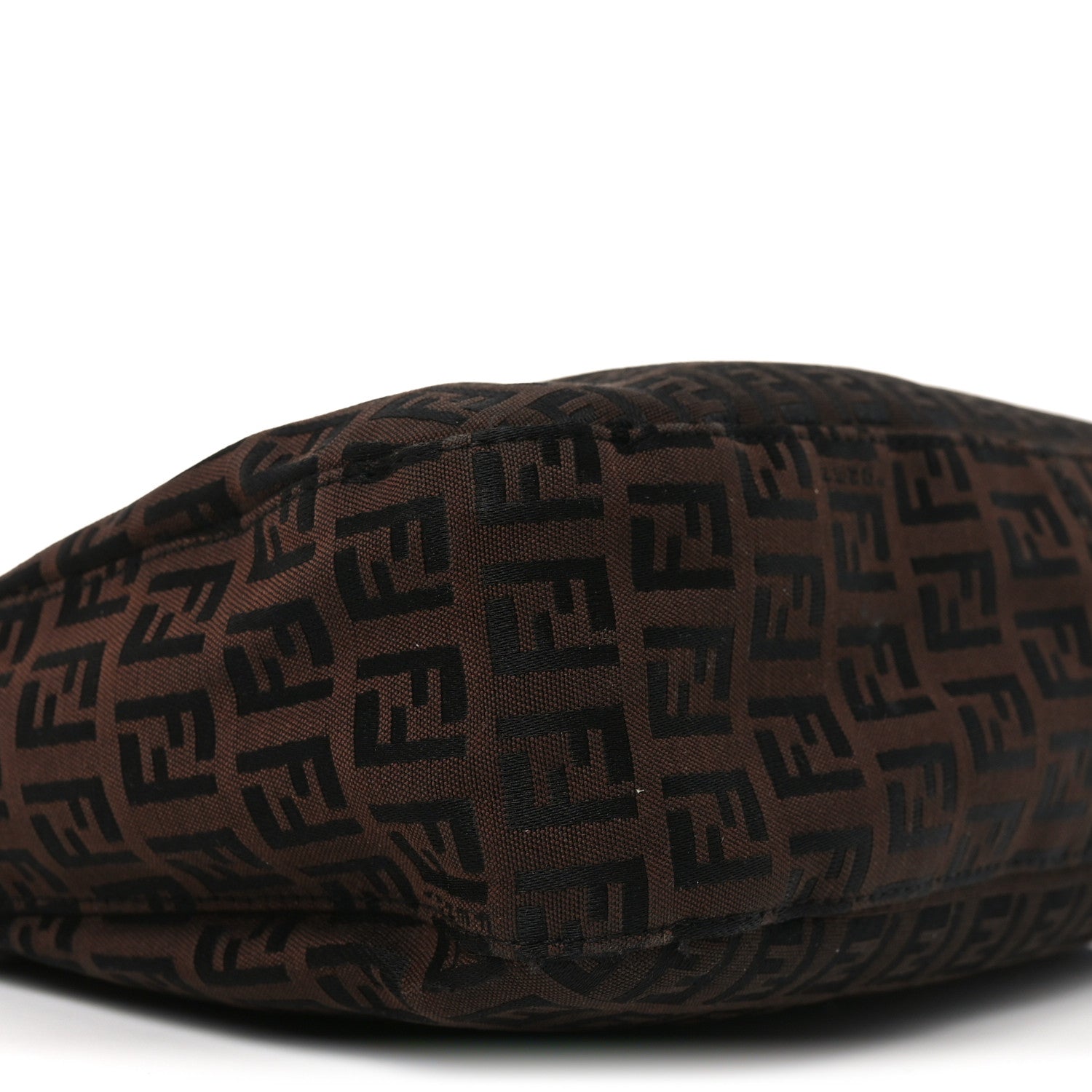 Fendi Zucchino Vitello Hobo Black Moro 8 of 9