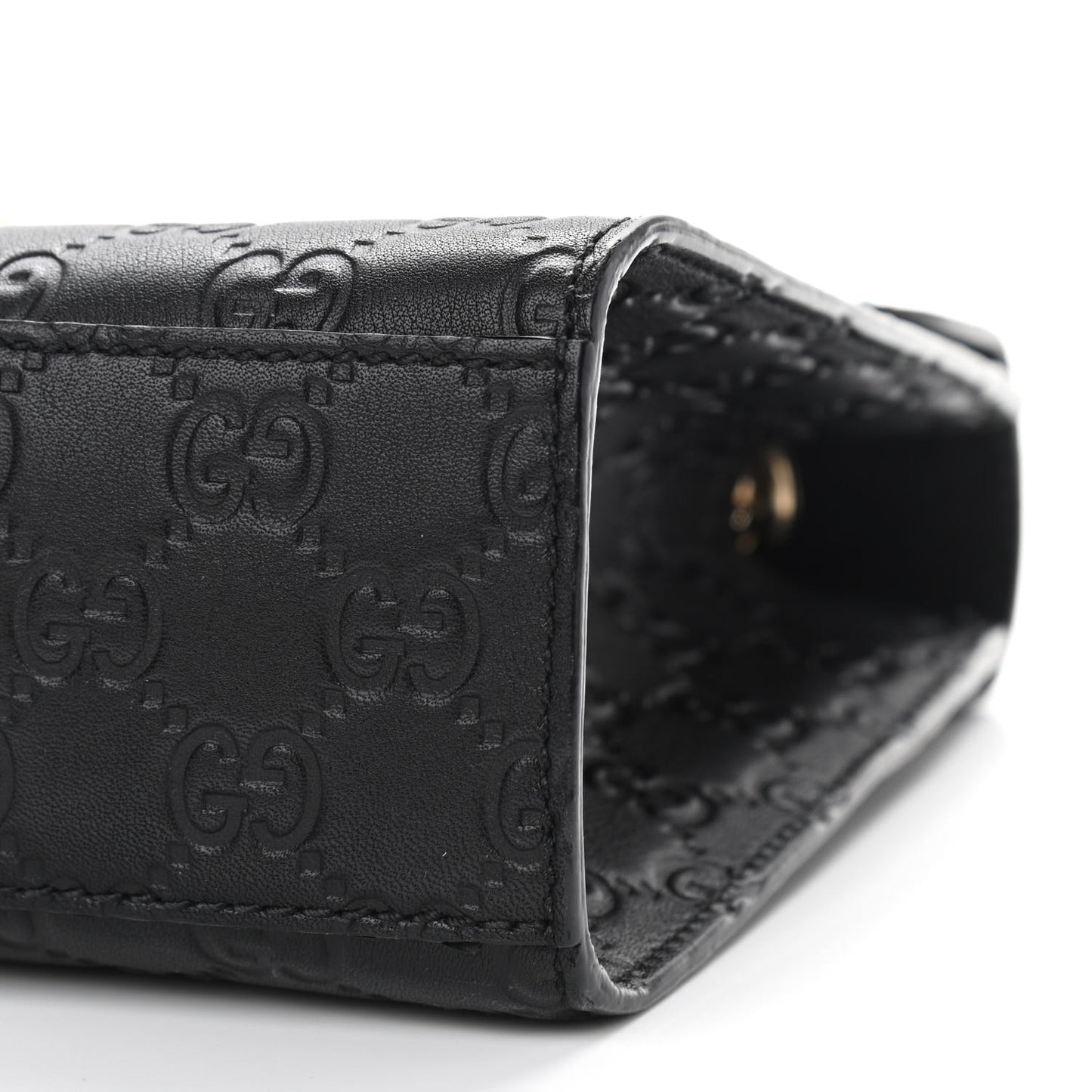 Guccissima Medium Emily Chain Shoulder Bag Black