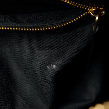 Givenchy Canvas Sugar Goatskin Striped Small Antigona Black 11 of 11