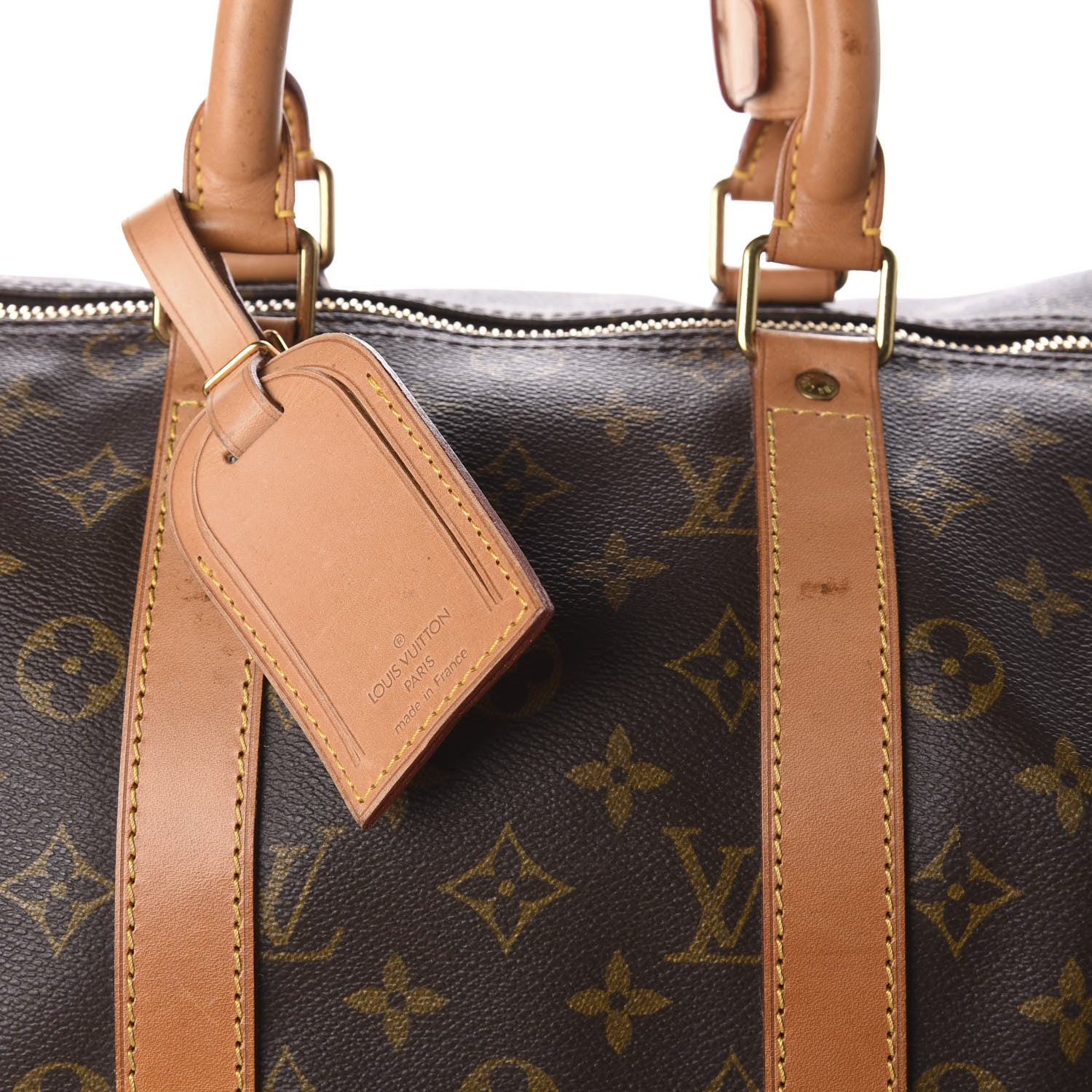 Louis Vuitton Monogram Keepall 45 8 of 10
