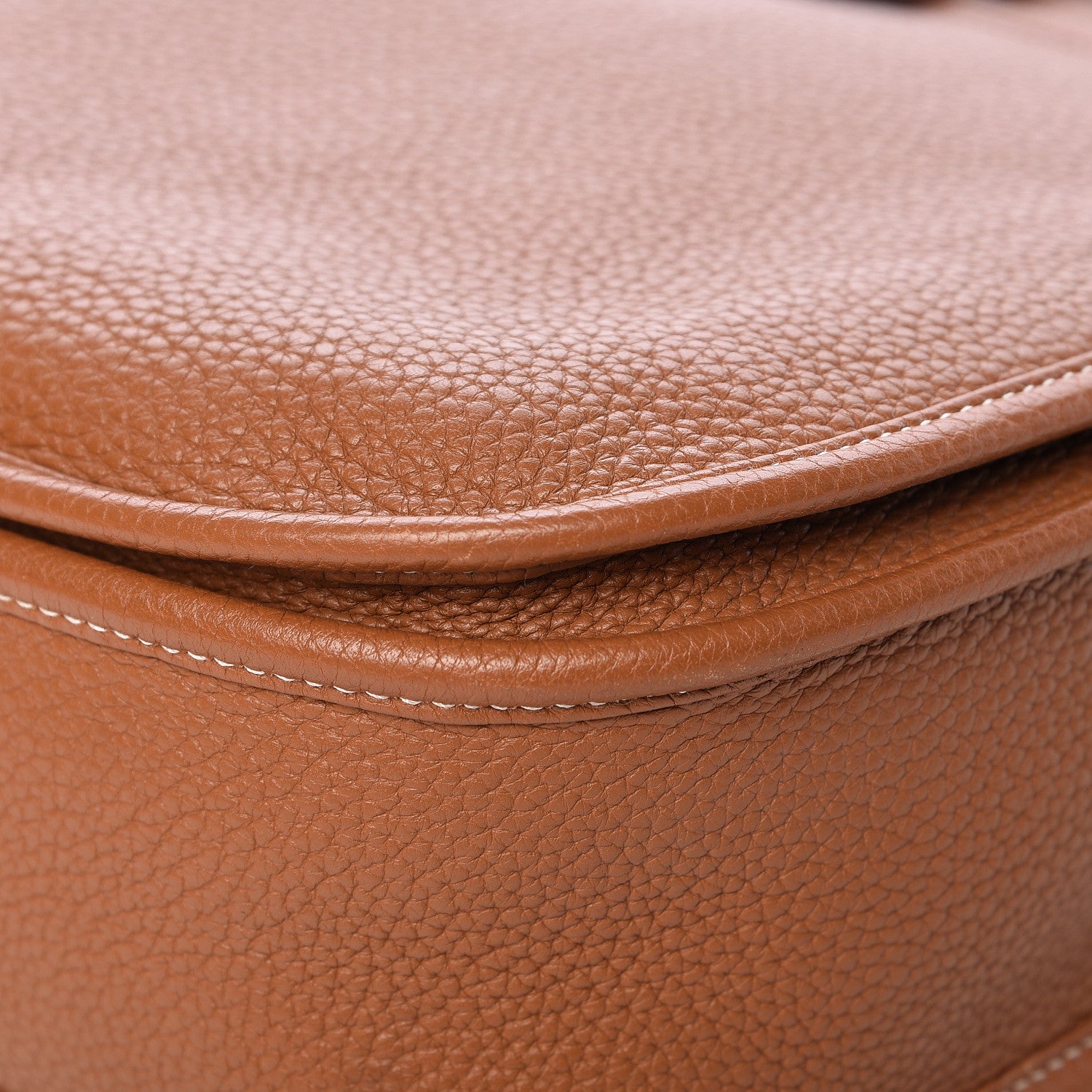 Hermes Taurillon Clemence Evelyne III GM Gold 11 of 13