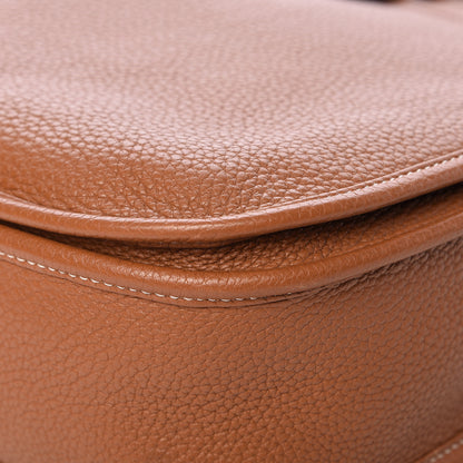 Hermes Taurillon Clemence Evelyne III GM Gold 11 of 13
