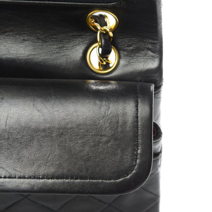 Chanel Lambskin Quilted Small Double Flap Black 15 of 21