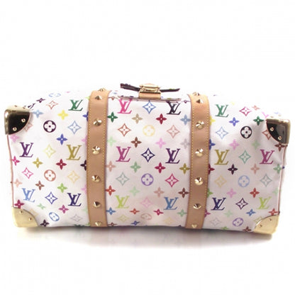 Louis Vuitton Monogram Multicolor Keepall 45 White 4 of 10
