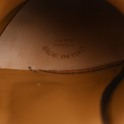 Gucci Suede Horsebit Platform Mules 39.5 Washed Brown 9 of 16