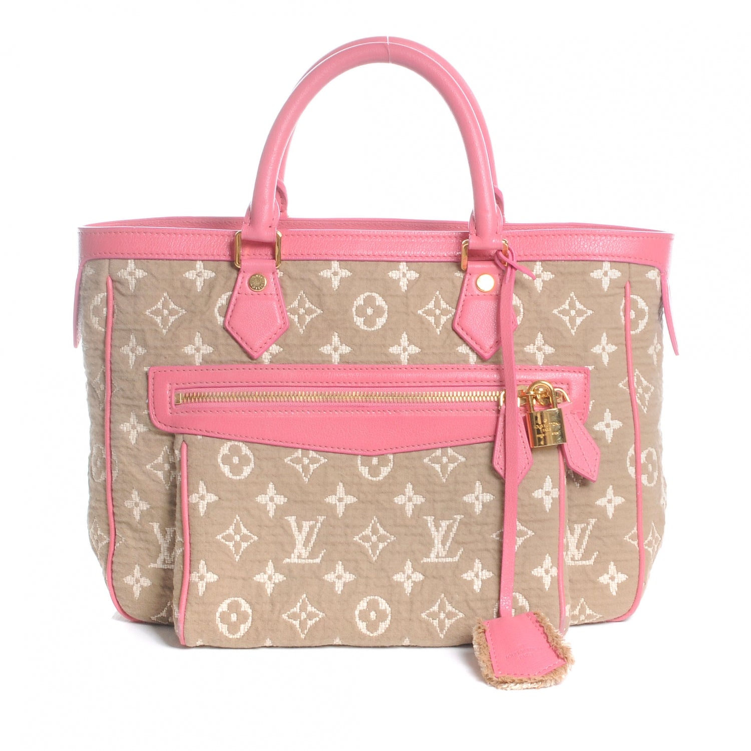 Louis Vuitton Monogram Sabbia Cabas MM Rose 1 of 8