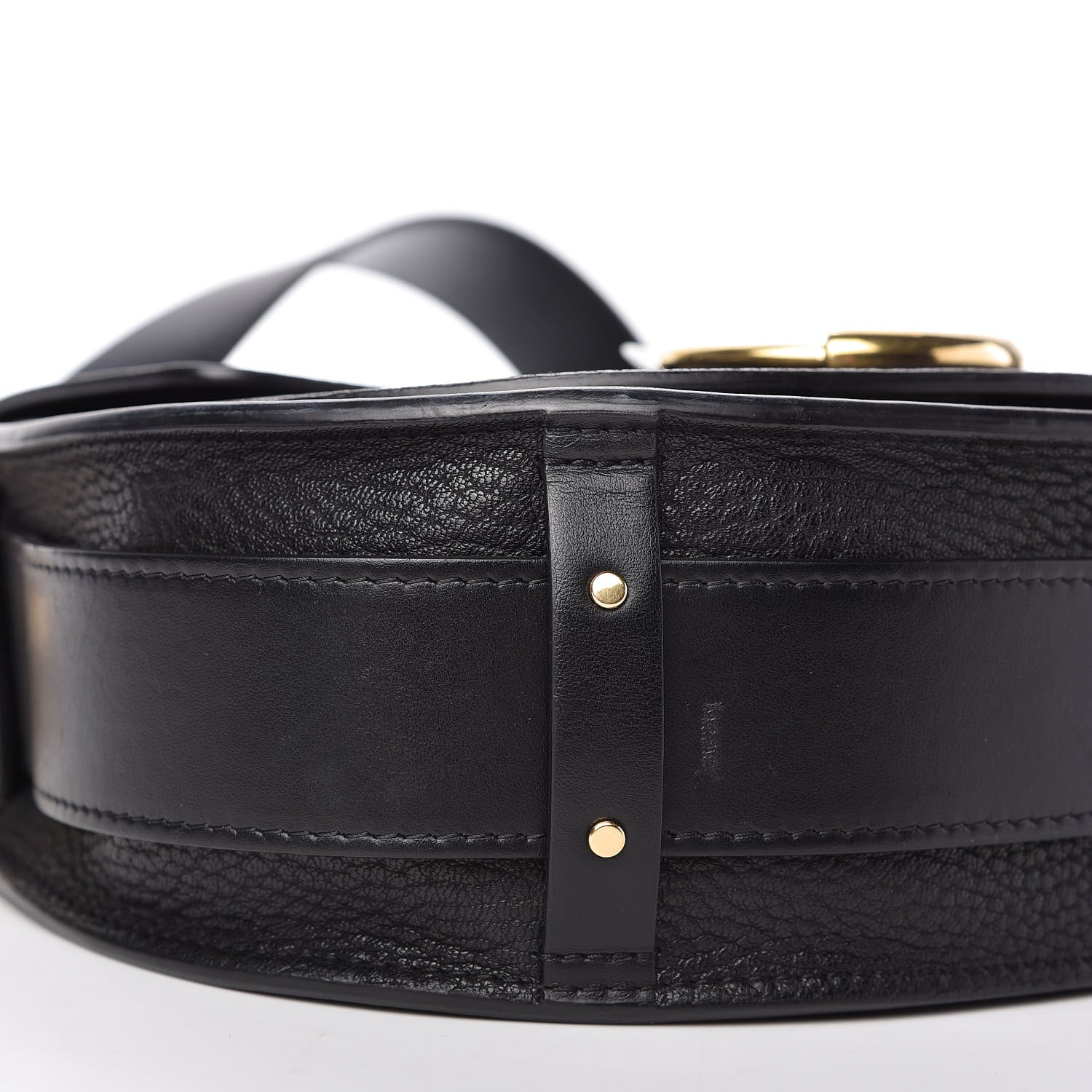 Chloe Grained Calfskin Large Tess Bag Black 6 of 10