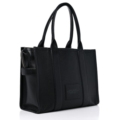 Marc Jacobs Grained Calfskin Large The Tote Bag Black 3 of 15