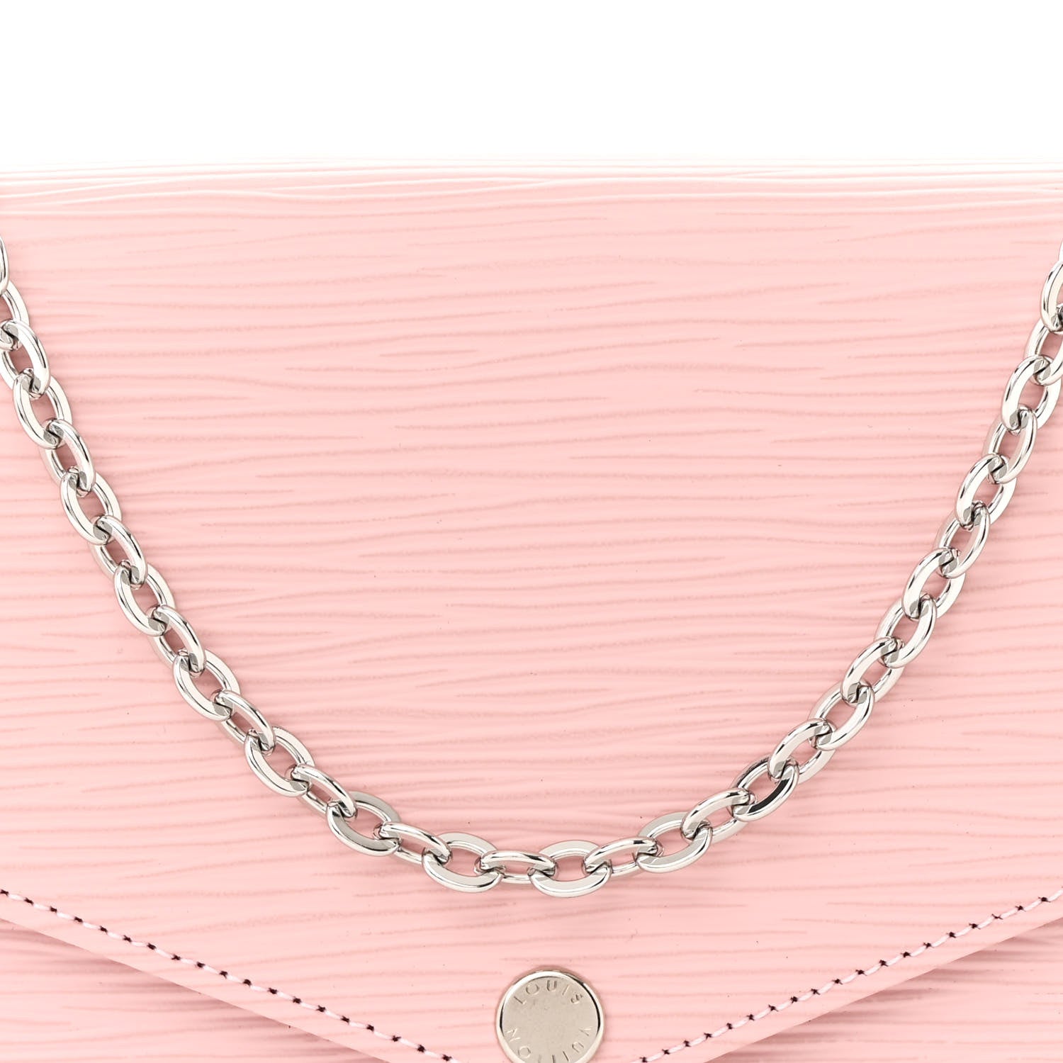 Louis Vuitton Epi Pochette Felicie Rose Ballerine 9 of 12